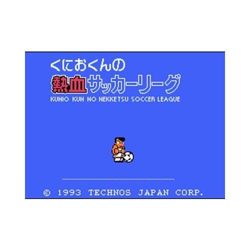 Kunio Kun No Nekketsu Soccer League Region Free 60 Pin 8Bit Game Card For Subor Game Players