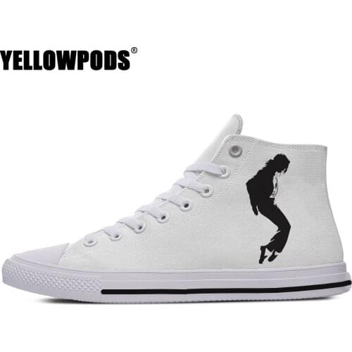Michael Jackson Heavy Metal Band Icon Mens Womens Designer Leisure Sneakers Men Casual Canvas Shoes