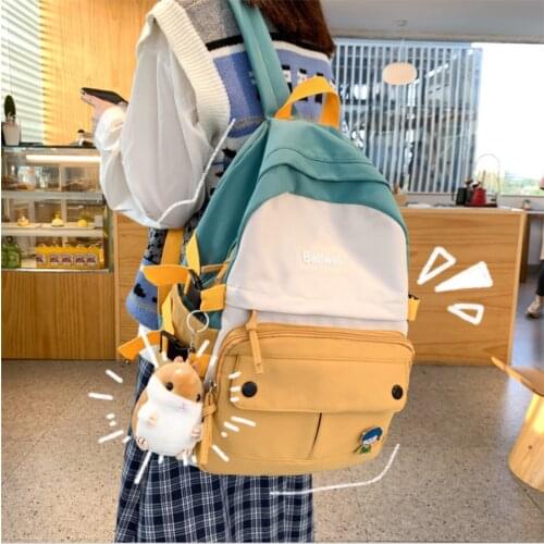 Hot Sell Lightweight Panelled Polyester Organizer Girls Kids Boys Rucksack Travel Sports School Laptop Backpack Bag For Teena