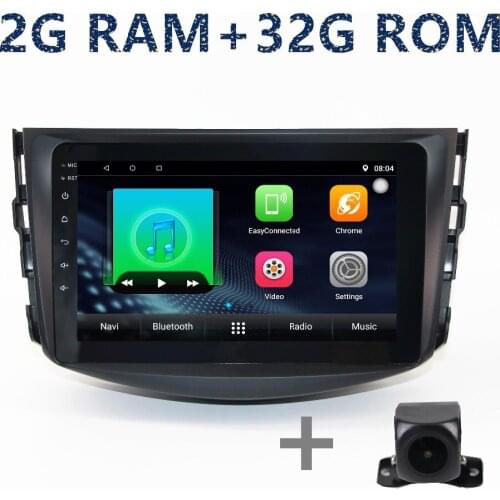 2 din 8 inch HD Android GPS navigation Multimedia Player for toyota RAV4 2008-2012 with radio BT WIFI FM Map Music Video
