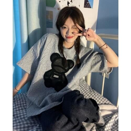 Cheap wholesale 2021 spring summer autumn new fashion casual woman t-shirt lady beautiful nice women Tops female Vy1391