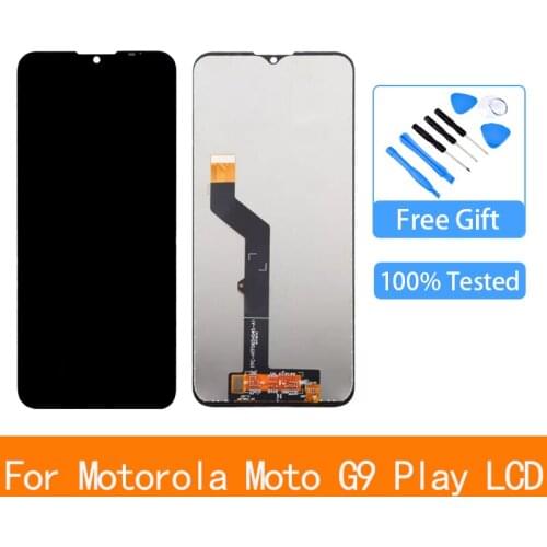 For Motorola Moto E7 Plus XT2081/G9 Play XT2083 Original LCD Display Touch Screen Digiziter Assembly Tools
