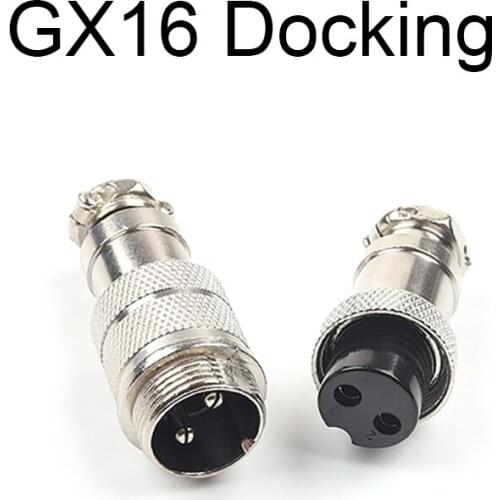 1Set Gx16 Butting Circular Aviation Connector Male & Female Plug 2/3/4/5/6/7/8/9/10 Pin Wire Panel Docking Connectors