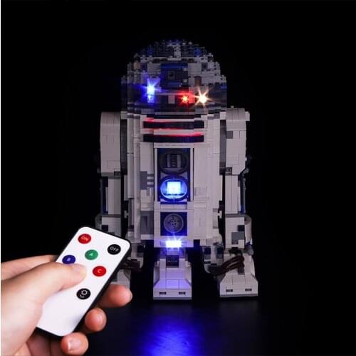 Light Set For Wars R2D2 Building Blocks Model For Lego 10225(NOT Included The Lego Set)