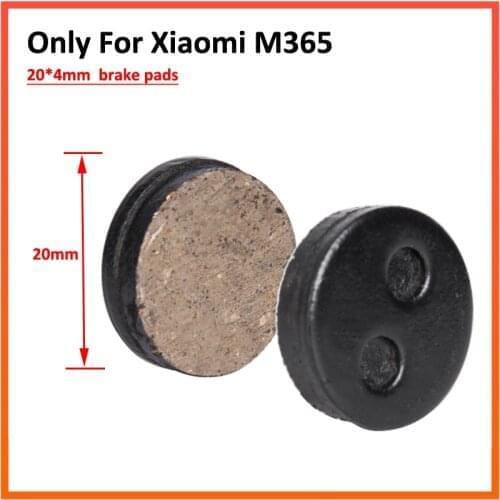 2pcs Brake Pads for Xiaomi M365 Mijia Electric Scooter Skateboard Rear Wheel Caliper Friction Plates Accessories