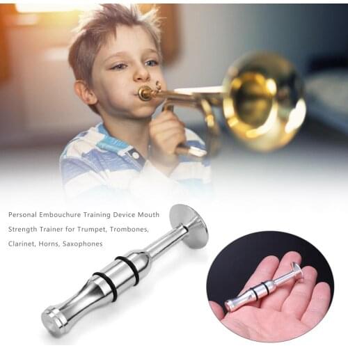 Trumpet Mouth Strength Trainer Trombone French Horn Saxophone Mouth Strength Trainer Musical Instrument Accessories Drop Ship