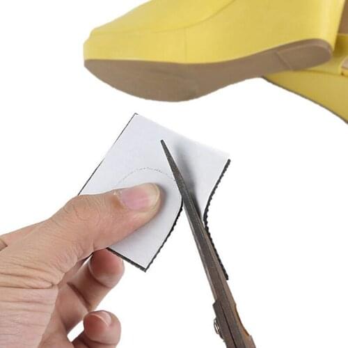 1 Pair Self-Adhesive Anti-Slip Shoes Mat Durable High Heel Sole Protector Rubber Pads Cushion Non Slip Insole High Heel Sticker