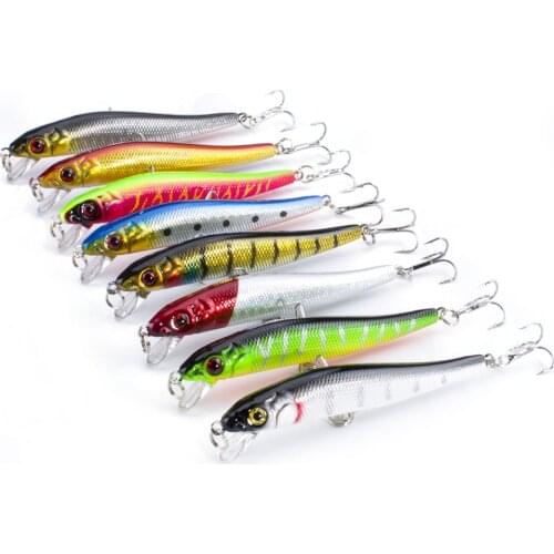 1 PCS 8cm 5.5g Swimbaits Bass Big Fish Fishing Lure Sinking Floating Wobblers Bait Crankbait Minnow Lure for Pike Fishing Tackle
