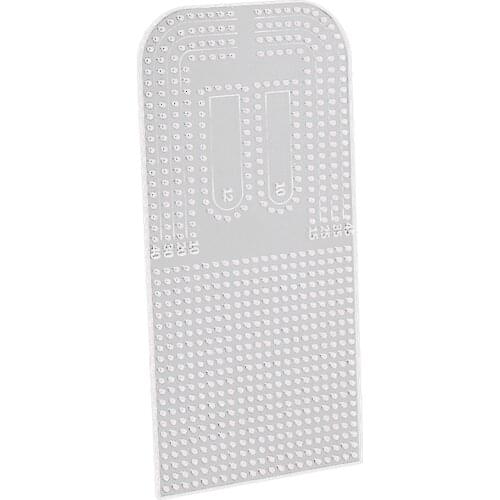 1Pcs Leather Craft Acrylic Punching Positioning Calculation Ruler Stencil Template