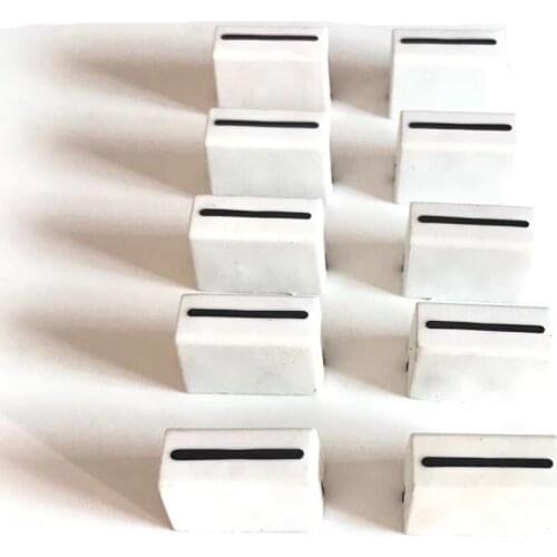 10pcs/lot New Channel Crossfader Fader Cap Knob Fit For RANE 57 TTM57 TTM57sl TTM57mk2 white color