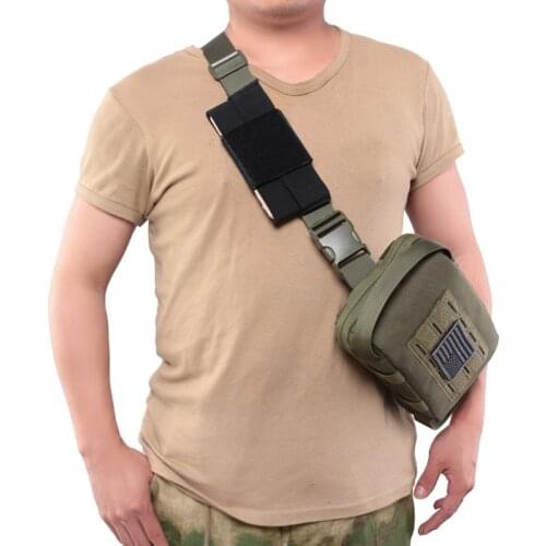 1000D Tactical Molle Pouch Outdoor Mobile Phone Pouch Waist Bag EDC Gadget Bag Smartphone Holder Bags