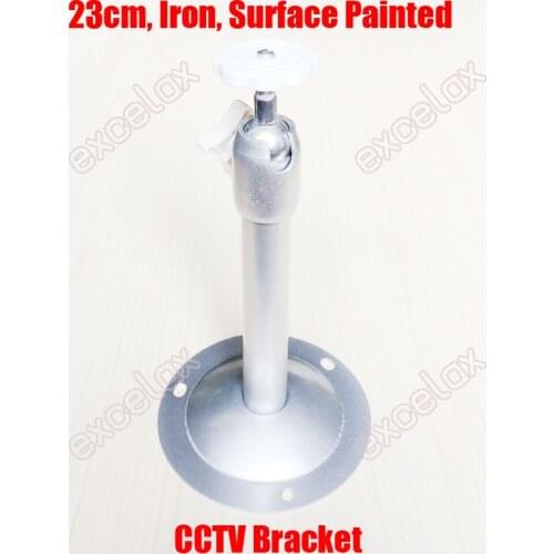 5PCS/Lot 23cm Anti-rust Iron Wall Ceiling Mount CCTV Bracket Support Stand for Surveillance Security Box Zoom Bullet Camera