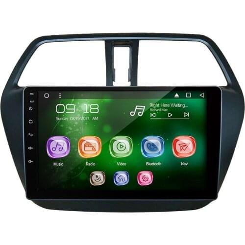 Allways 9" IPS Screen Android 9.0 Octa-core Ram 2GB Rom 32GB Car Multimedia for Suzuki S-Cross 2015 with 2.5D Full touch screen
