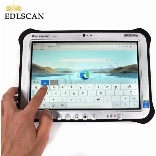 Used Military Rugged Tablet FZ-G1 Diagnostic PC i5 cpu 8g ram with 256gb SSD/windows /pen/battery/charger