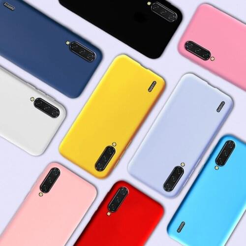 For Xiaomi Mi CC9 Case Xiaomi Mi CC9e Cover Frosted Shield Candy Color Back Phone Cover For Xiaomi Mi CC9 CC9E CC 9e Cute Bumper
