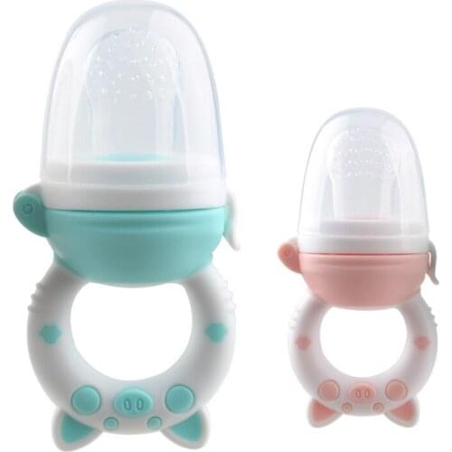 Child Supplies Baby Pacifier Bite Food Baby Teeth fruit and vegetable Silicone Nipple Enjoyed Molar Rod Maternal Babies Pacifier
