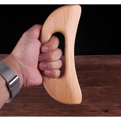 Shaving Sha Board Scraping Asha Therapy Scraper Scraping Blade Board Back Massage Chinese Medicine Health Tools Wood Muscle Fasc