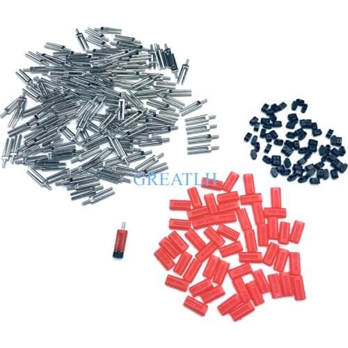 Dental Master Twin Double pins with Plastic Sleeves Dental Lab Pins Dental Nails dental Lab accessories