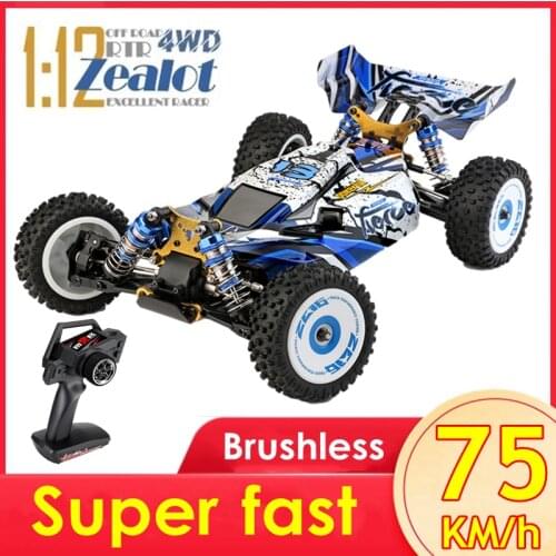 Professional 1:10 Racing RC Car 2.4G 4WD Off-Road Drift 60Km/h Metal Chassis Formula Radio Remote Control Toys for Children Gift