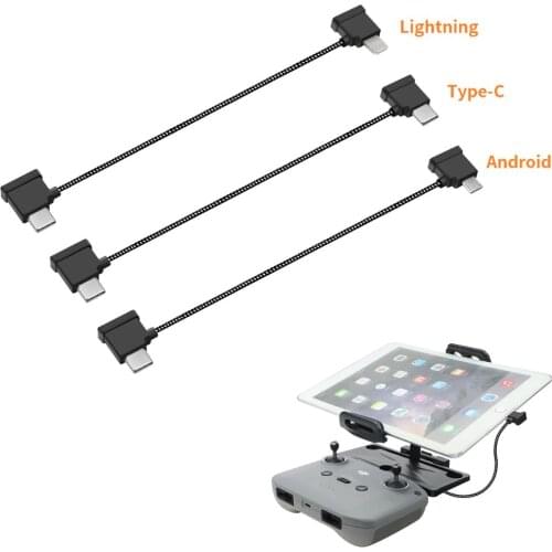 FOR Mavic Air Mini 2 OTG Data Cable for DJI Mavic Air Mini 2 Cable IOS type-C Micro-USB Adapter Tablet Phone Transmission Wire