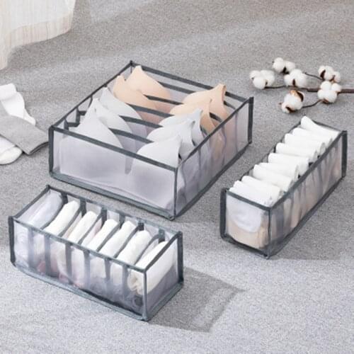 Underwear bra storage box socks put bra underwear drawer type storage box womens wardrobe arrangement