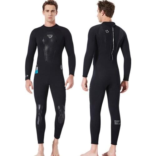 Neoprene 3mm Kitesurf Men Wetsuit Underwater Fishing Clothes Equipment Hunting Scuba Diving Suit Snorkeling Spearfishing Surf