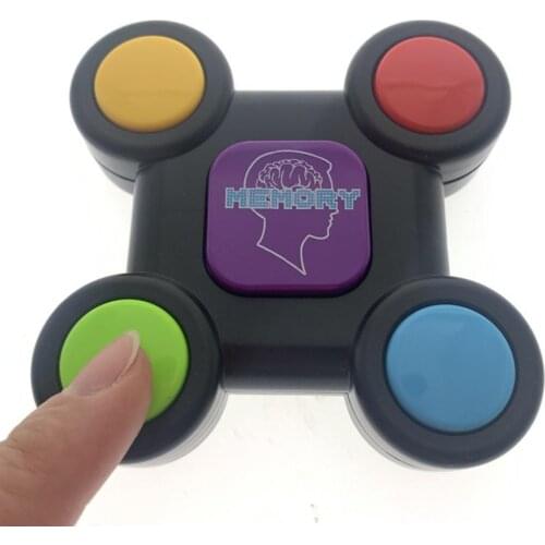 New Children Puzzle Memory Game Console LED Light Sound Interactive Toy Training Hand Brain Coordination
