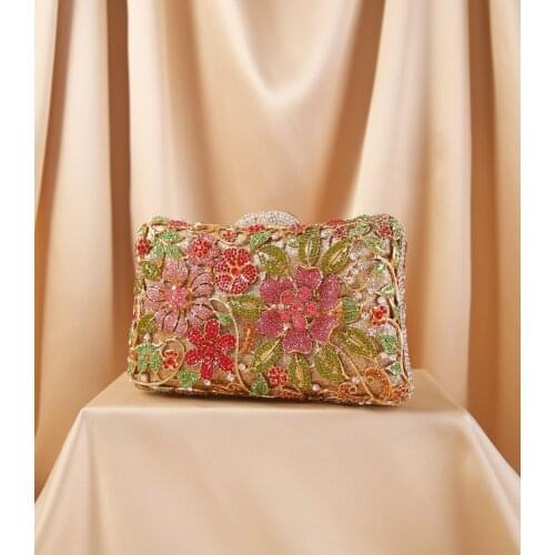 New Ladies Casual Chain Crossbody Bag Shoulder Bags for Party Women Clutch Bags Banquet Purse Boutique Wedding Diamond Bag lady