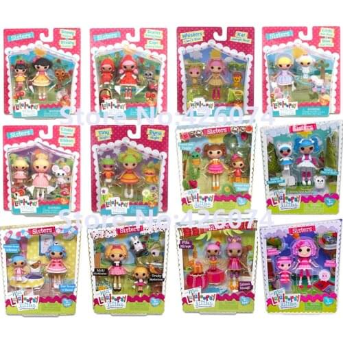 New Fashion Lalaloopsy Minis Sisters Figures Dolls For Girls Kids Toys Decoration Children Christmas Gifts