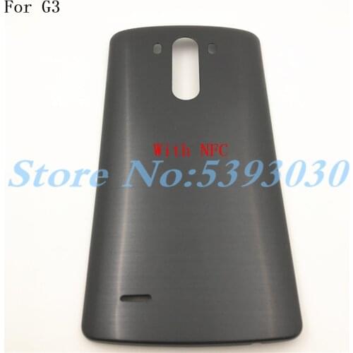 New Original Battery Back Cover For LG G3 D850 D855 LS980 LS990 Back Battery Housing with NFC
