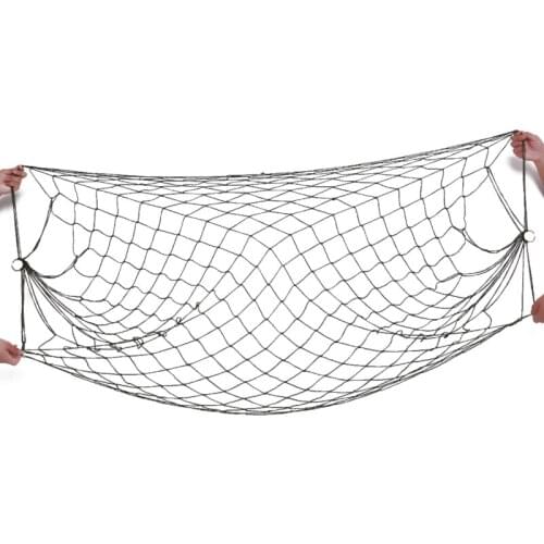 Portable Garden Hammock Nylon Hanging Bed Mesh Net Swing Sleeping Bed Outdoor Travel Camping Hammocks 1 Pcs