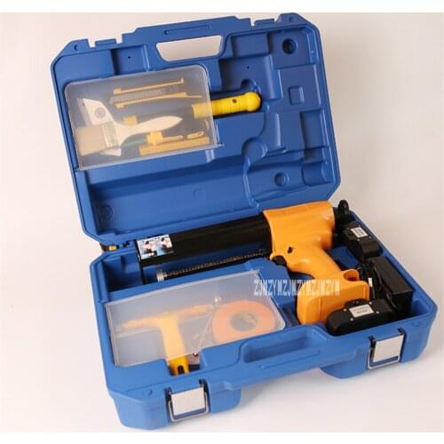 CGMP40011 Professional Double-tube Glue Gun Hydraulic Glue Gun 7.4V 4800mAh Rechargeable Electric Glue Gun AC100-240V 5.2mm/sec