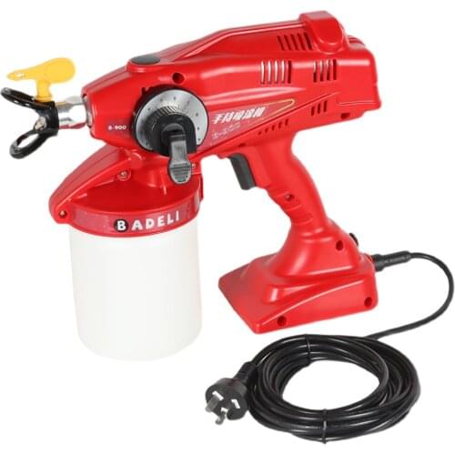 220V Handheld Electric Spraying Machine Woodworking Furniture Paint Sprayer Airless Portable Adjustable Wall Sprayer 1000ML 500W