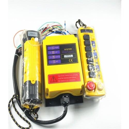 2 Speed Control Hoist Crane Remote Control System 2 Transmitters 1 Receiver