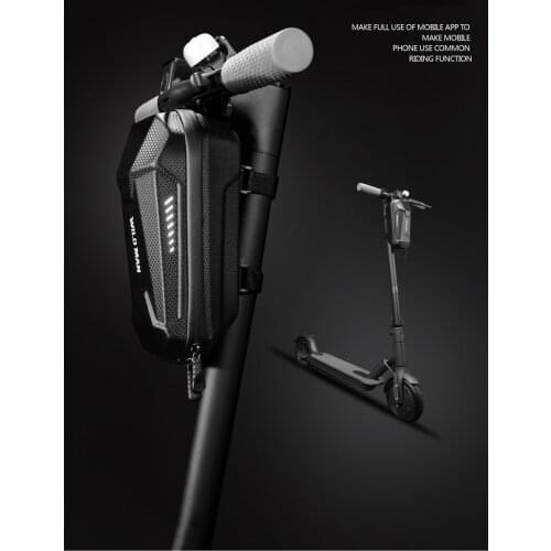 Electric Scooter Front Bag for Xiaomi Mijia M365 Ninebot ES2 Accessories Head Handle Bag Charger Tool Storage Hanging Bags