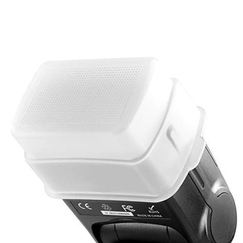 Neewer Flash Bounce Light Diffuser Dome for Nikon SB900/Neewer NW680/NW685/TT850/TT860/NW580/VK750/NW670/VK750 II/NW690/MK950II