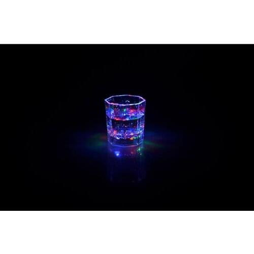 Luminous cup LED glasses Water induction Colorful luminous Discoloration Emitting beverage ideas cup