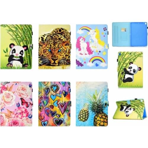 Stand Flip PU Leather Smart Case For Apple iPad 10.2 Case 2019 A2200 A2198 A2232 10.2" Shell Tablet Smart Cover Fundas Coque