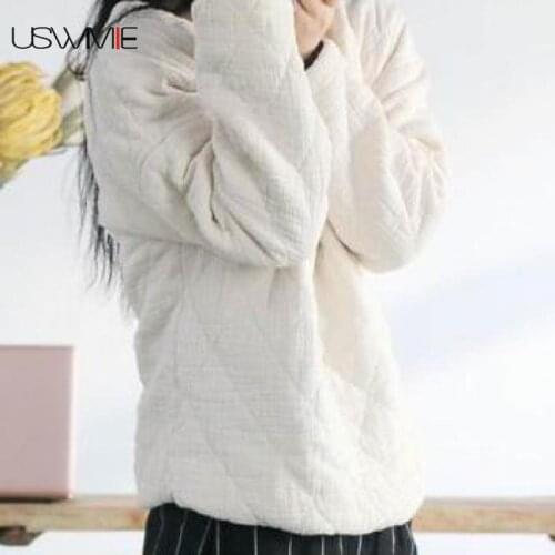 USWMIE Women's Plain T-shirts