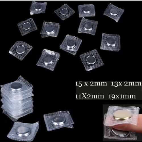 10pc Invisible Hidden Metal Magnetic Button Snap Magnet Fasten Handbag Cloth Clasp DIY Sewing Tools Magnetic Button Snaps