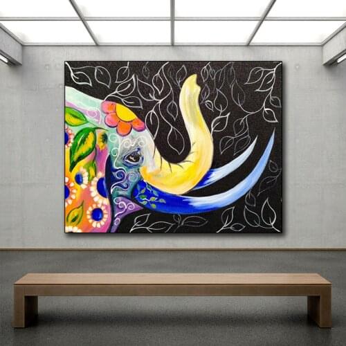 Abstract Elephant full drill diy diamond painting animal picture mosiac painting diamond embroidery living room art