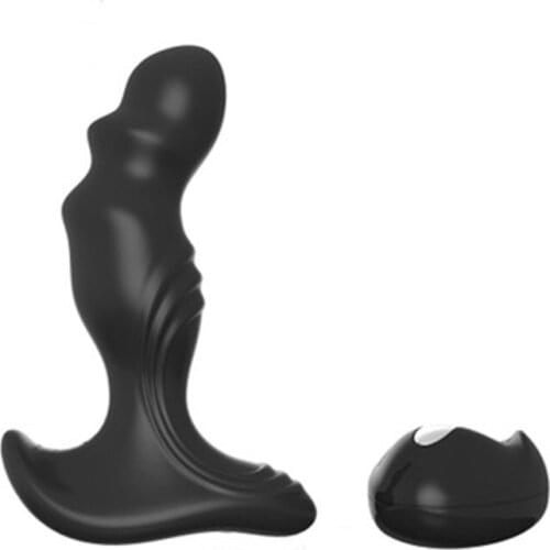 Adult Remote Control Anal Plug Vibrator Prostate Massager For Men Anal Dilator Big Butt Plug Masturbator Stimulator Gay Sex Toys