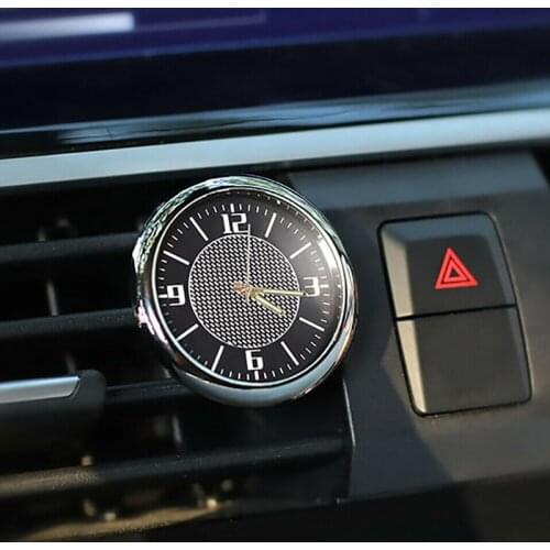 Car Clock Ornaments Auto Watch Air Vents Outlet Clip Decoration Auto Dashboard Time Display Clock In Car Accessories Clocks