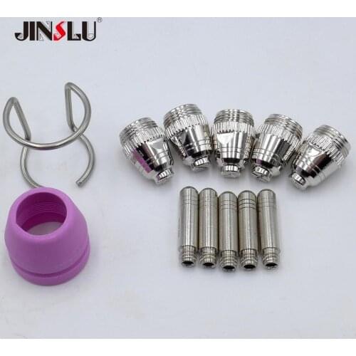 CUT60 CUT 60 AG-60 SG-55 High Frequency Pilot Arc Torch Tip Electrode Shield Spacer Kit