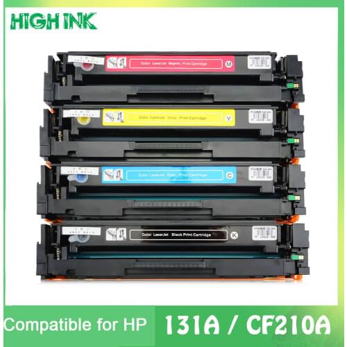 For HP 210 210A CF210A CF211A CF212A CF213A 131A Toner Cartridge For HP LaserJet Pro 200 color M251nw/Pro 200 color M276n/nw