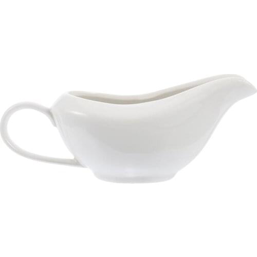 Ceramic Gravy Boat Soy Sauce Vinegar Jug Steak Black Pepper Dish Seasoning Bowl Tomato Juice Storage Container Kitchen Tableware