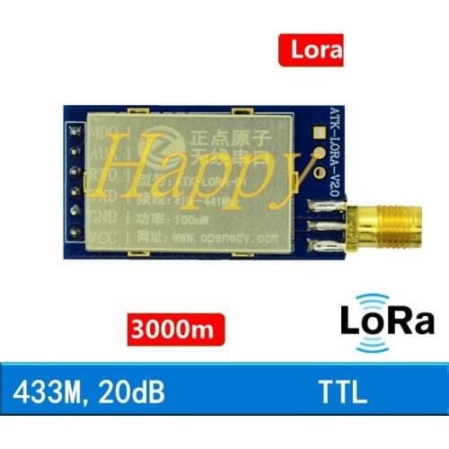 LORA module ATK-LORA-01 w-ireless serial communication module SX1278 w-ireless module