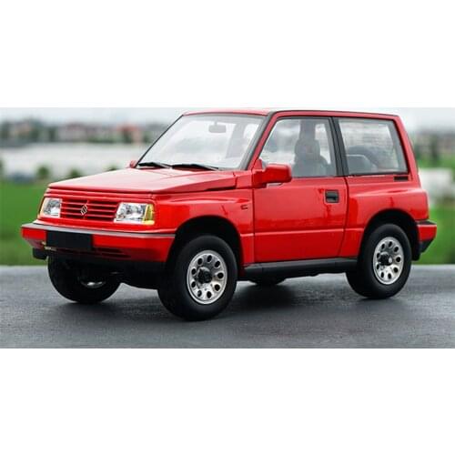 1/18 Scale Diecast Car Model Suzuki Vitara Escudo SUV 4x4 AWD 1989 Red Toy Collection Gift NIB