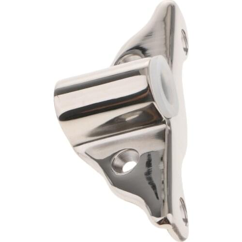 316 Stainless Steel Rowlock / Oarlock Sockets Side Mount 3.93x1.38inch for Boat Yacht Marine Hardware