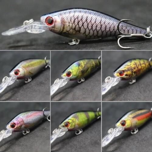 2017 New Lifelike Colors wLure Brand Crankbait Casting Lure with Quality Treble Hook 7.2g 8.5cm Jerkbait Custom Painting HM515